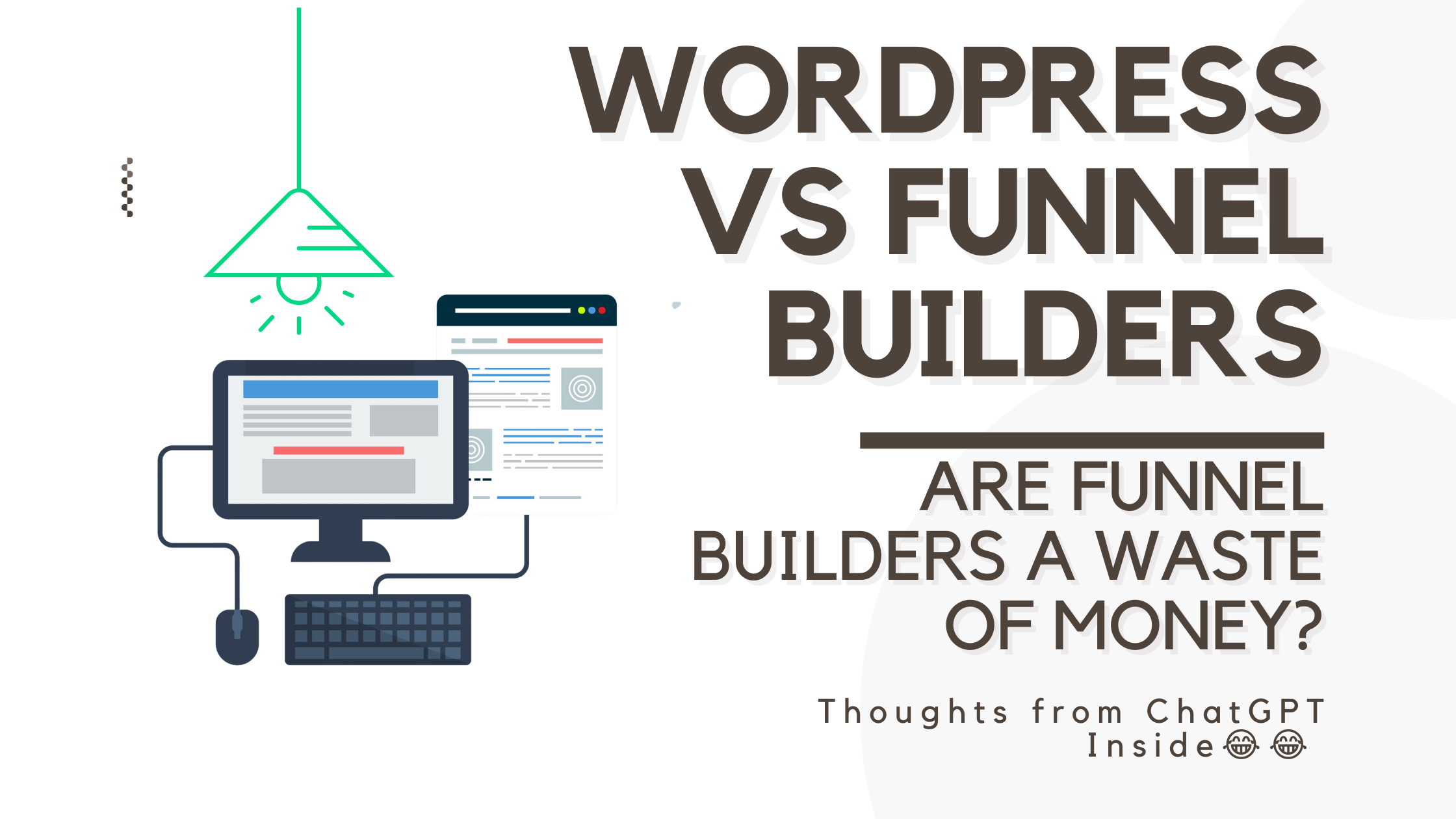 wordpress vs funnel builders